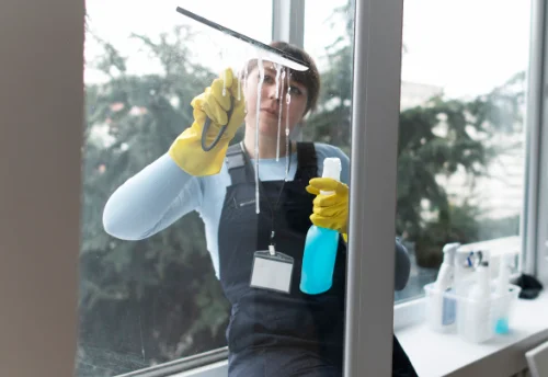 Nettoyage de vitres intérieures et extérieures à Mont-Saint-Aignan